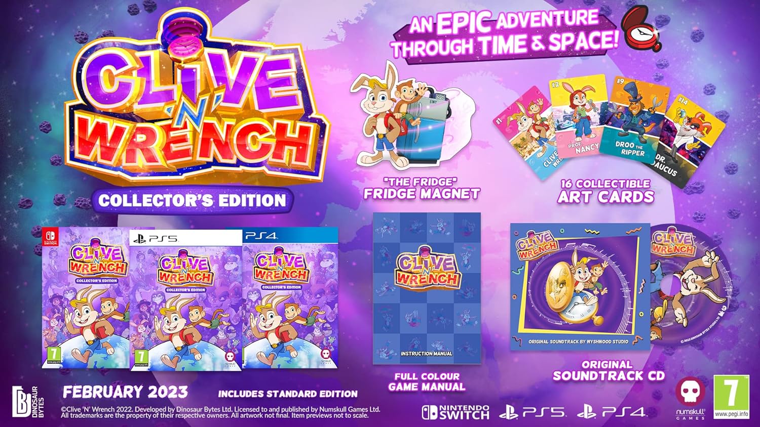 Clive 'n' Wrench Collector's Edition (Nintendo Switch)