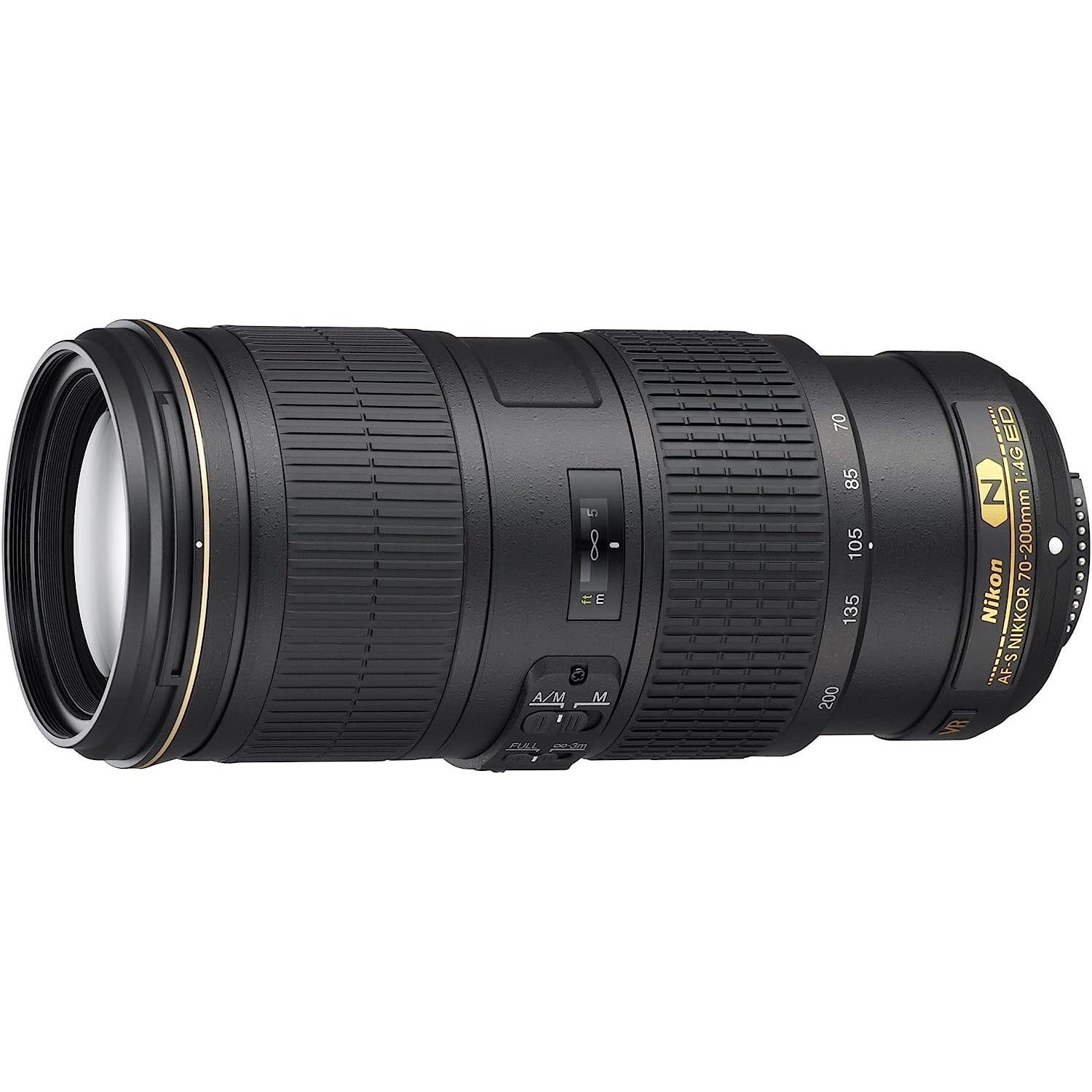 Nikon AF-S 70-200mm f/4G ED VR Lens - Refurbished Pristine