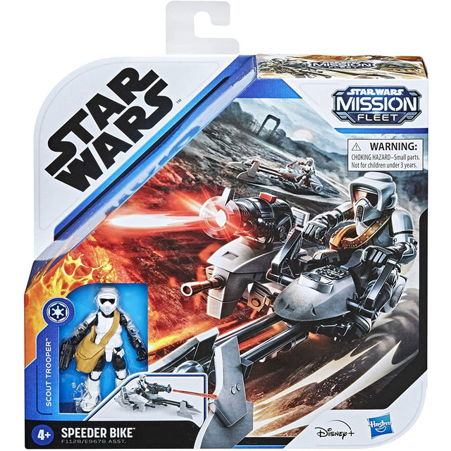 Star Wars Mission Fleet Biker Scout Speeder Bike - New