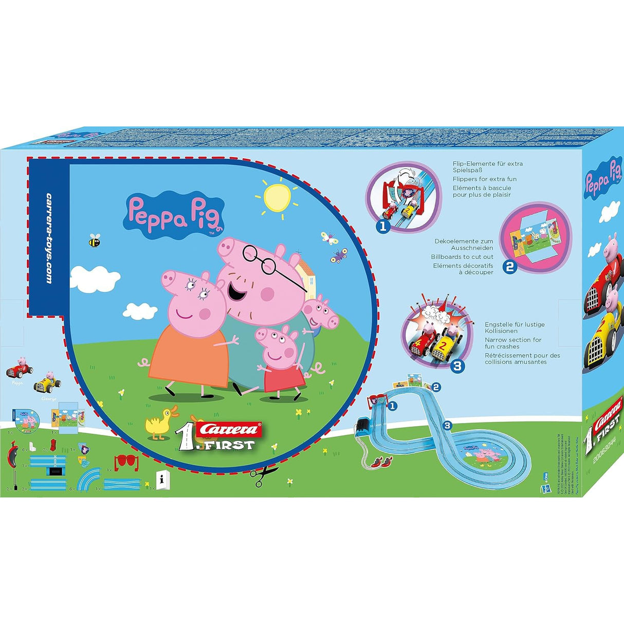 Peppa Pig Carrera First Soapbox Race - New