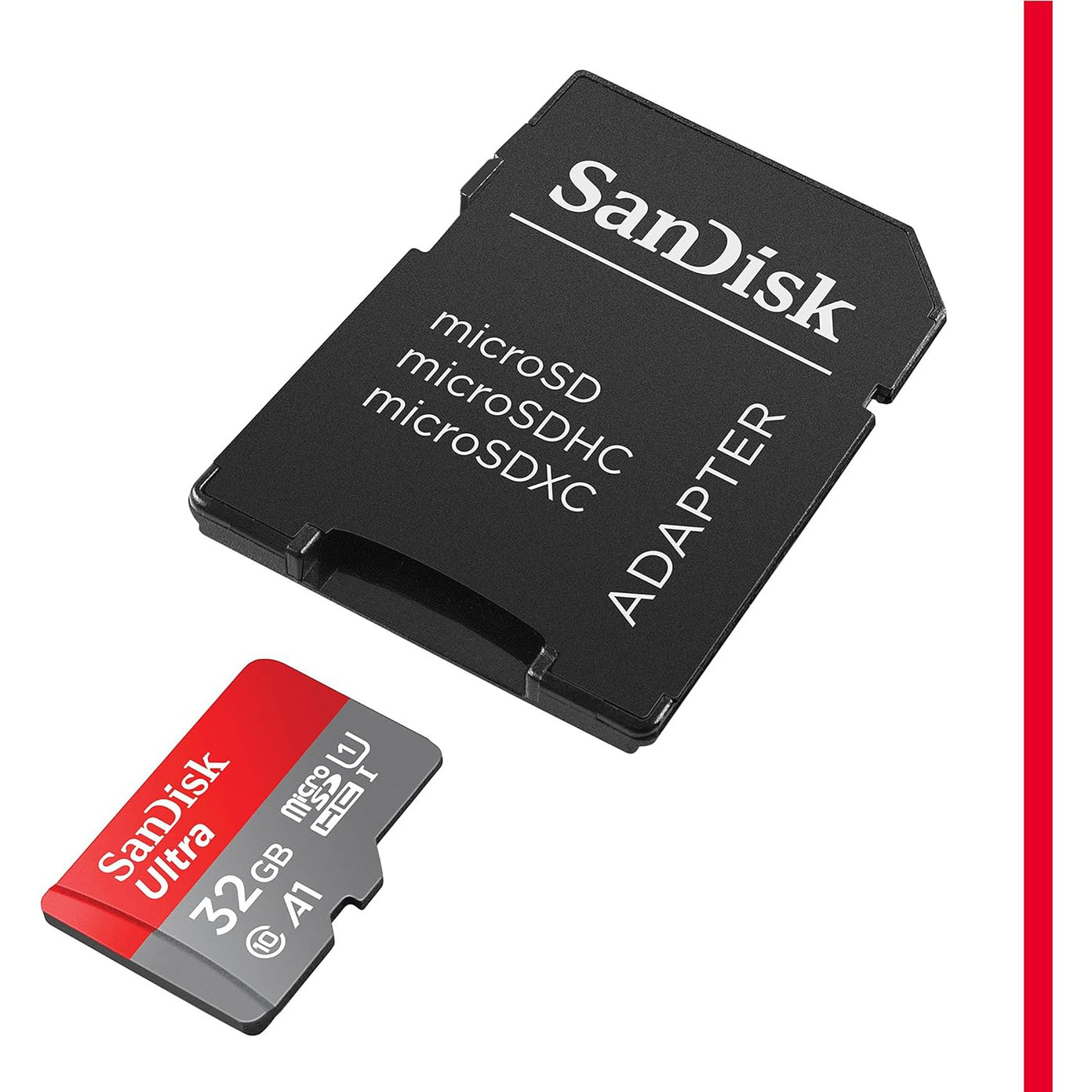 SanDisk Ultra 32 GB microSDHC Memory Card + SD Adapter