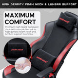 Anda Seat Luna Premium Large Gaming Chair - Black / Red - Excellent
