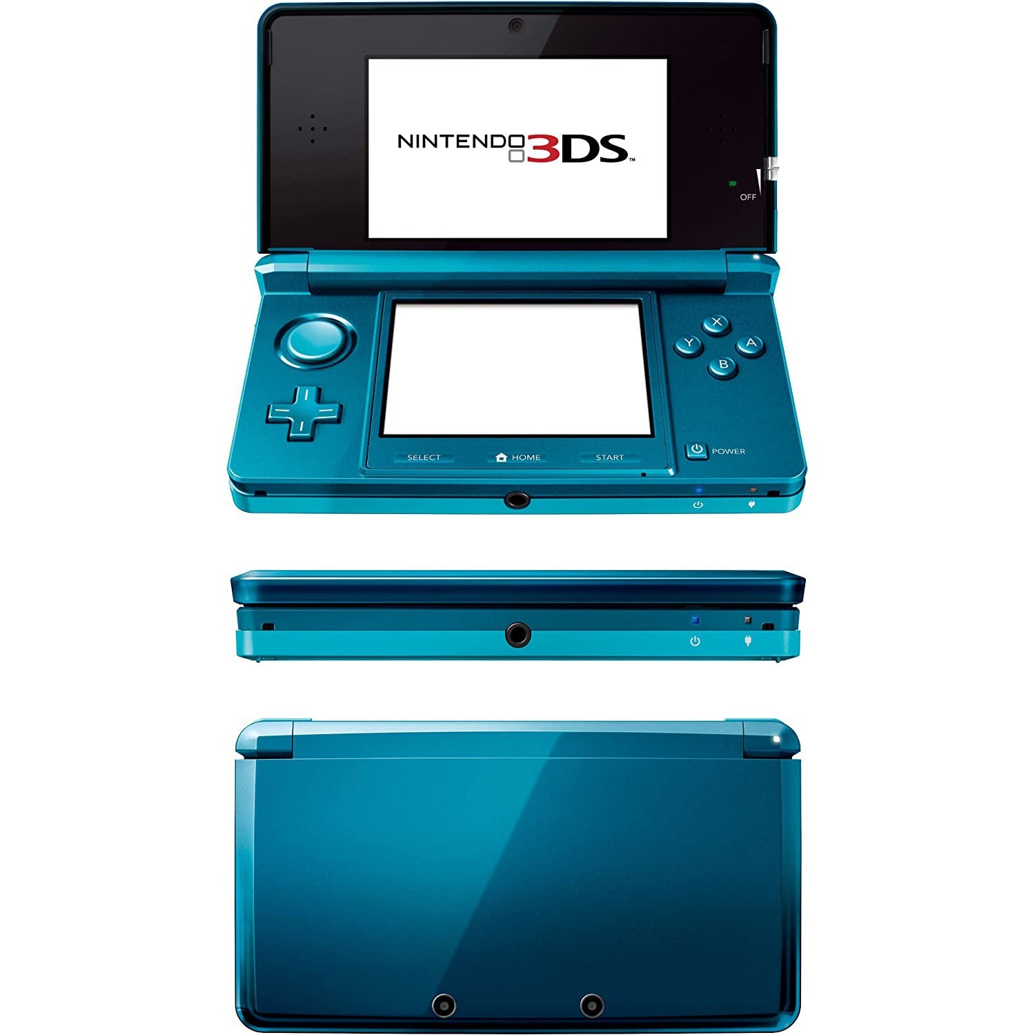 Nintendo 3DS - Aqua Blue - Refurbished Good