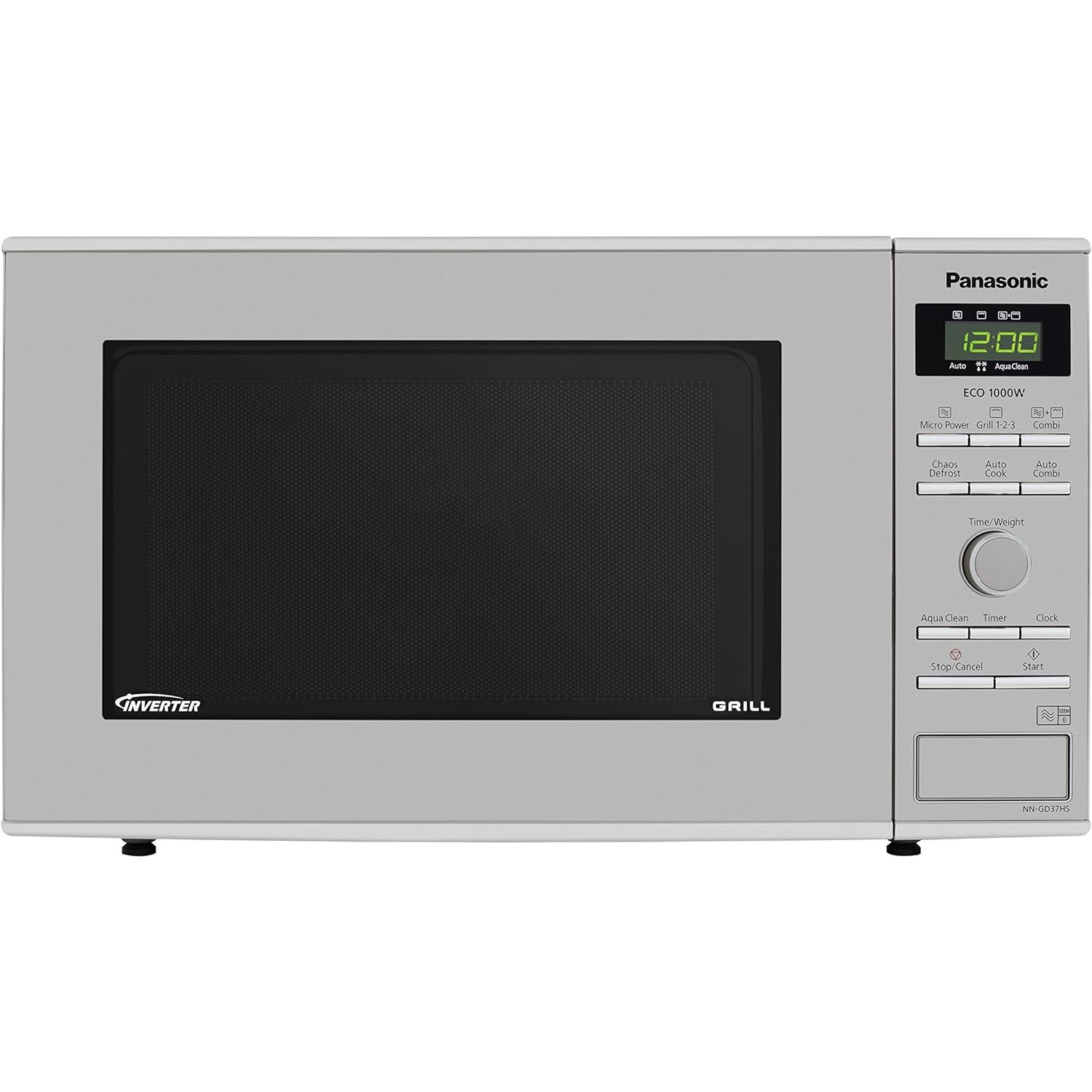 Panasonic NN-GD37HSBPQ Compact Microwave Oven - Silver