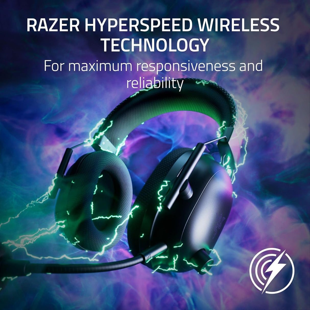 Razer BlackShark V2 Pro for PlayStation Wireless Gaming Headset - Black - Good