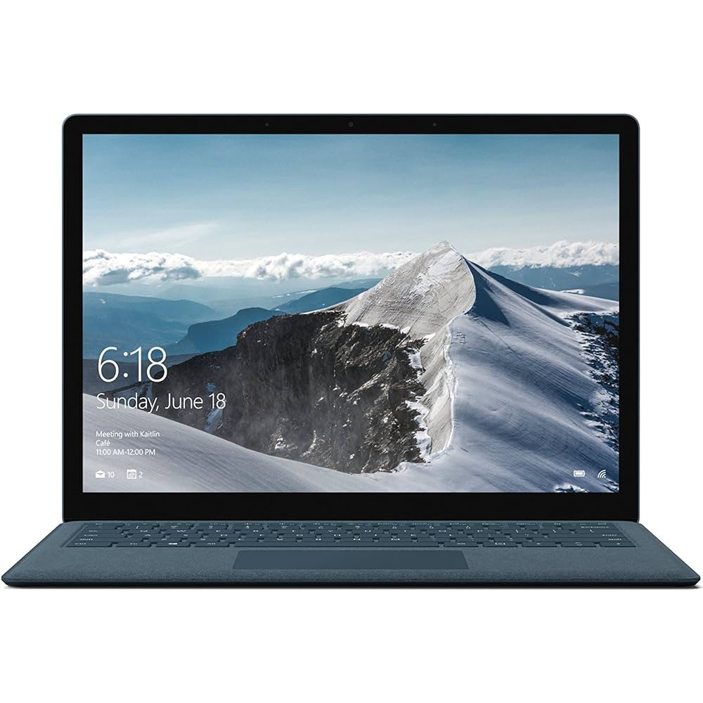 Refurbished Microsoft Surface Laptop Intel Core i5-7200U 8GB RAM 256GB 13.5" - Cobalt Blue - Pristine