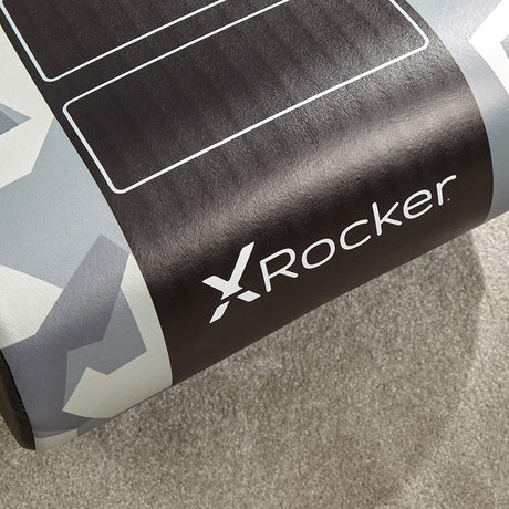 X Rocker Video Rocker Gaming Chair - Camo Grey - Refurbished Excellent
