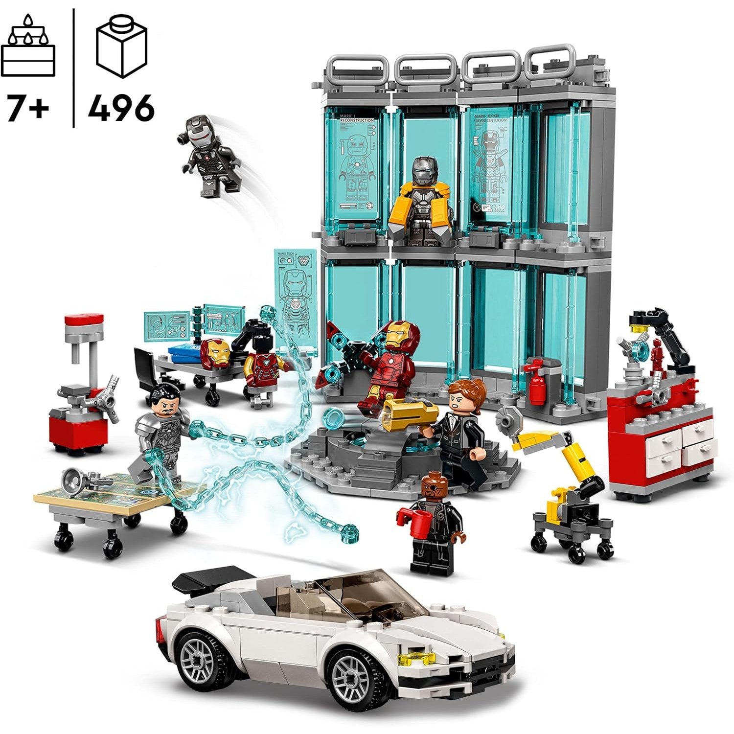 Lego 76216 Marvel Iron Man Armoury Avengers Buildable Toy