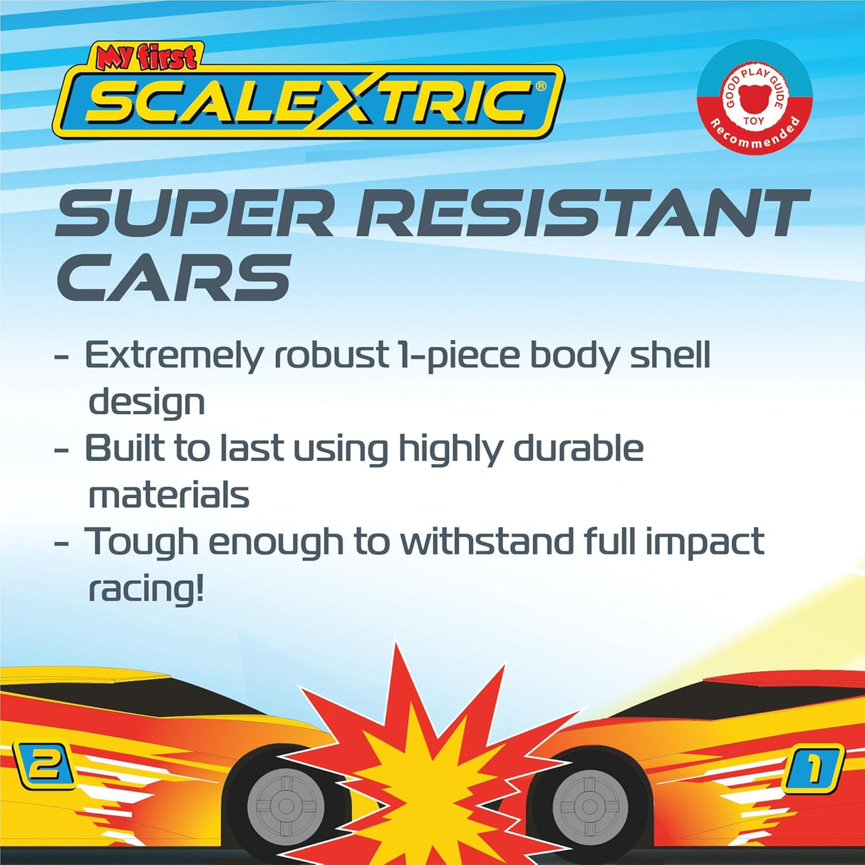 Scalextric G1150M My First Scalextric Mains Powered Race Set - Pristine