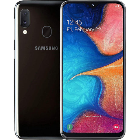Samsung Galaxy A20e 32GB Black Unlocked Single SIM - Good Condition