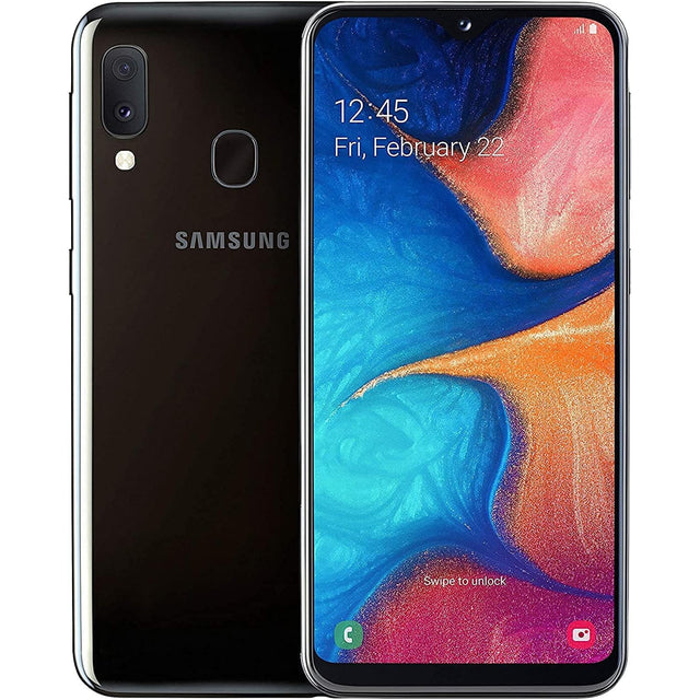 Samsung Galaxy A20e 32GB Black Unlocked Single SIM - Good Condition