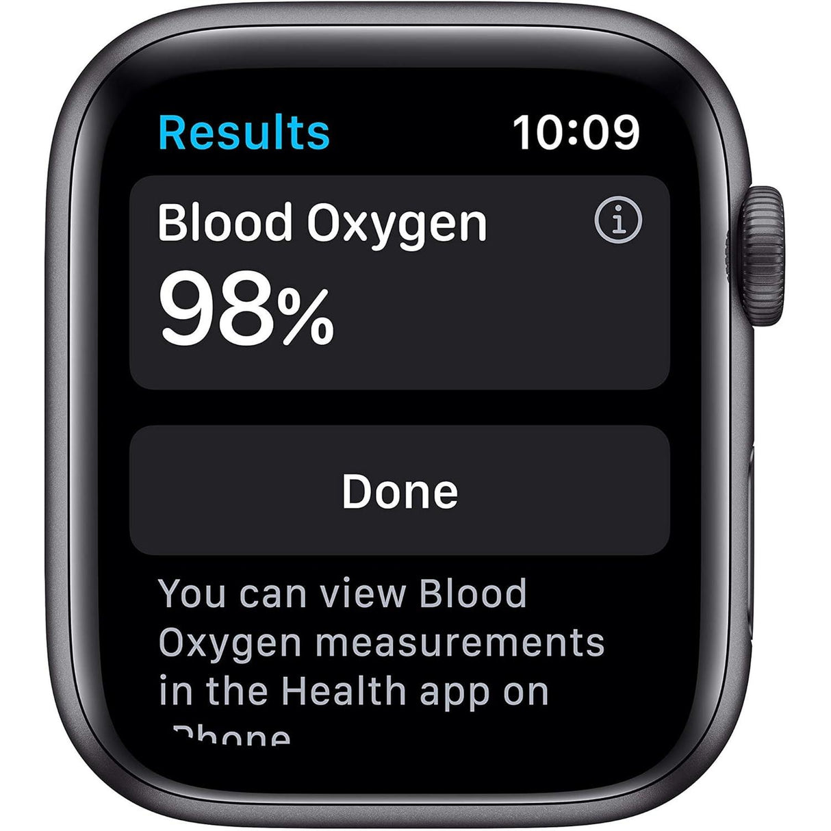 Refurbished Apple Watch Series 6 GPS 44mm - Space Grey - Good - No Strap