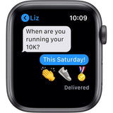 Refurbished Apple Watch Series 6 GPS 44mm - Space Grey - Good - No Strap