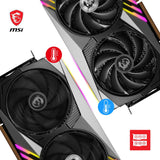 MSI GeForce RTX 4080 16GB Gaming X Trio Graphics Card - Pristine