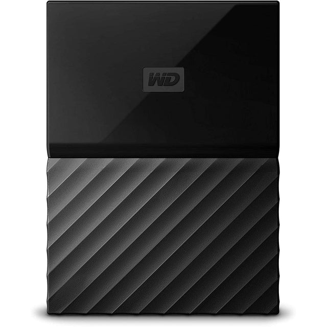 Western Digital WDBYNN0010BBK Backup Password Protection 1TB- Black