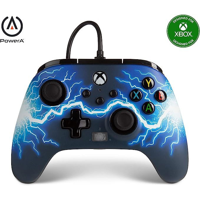 PowerA Enhanced Wired Controller for Xbox Series X|S - Storm - Refurbished Pristine