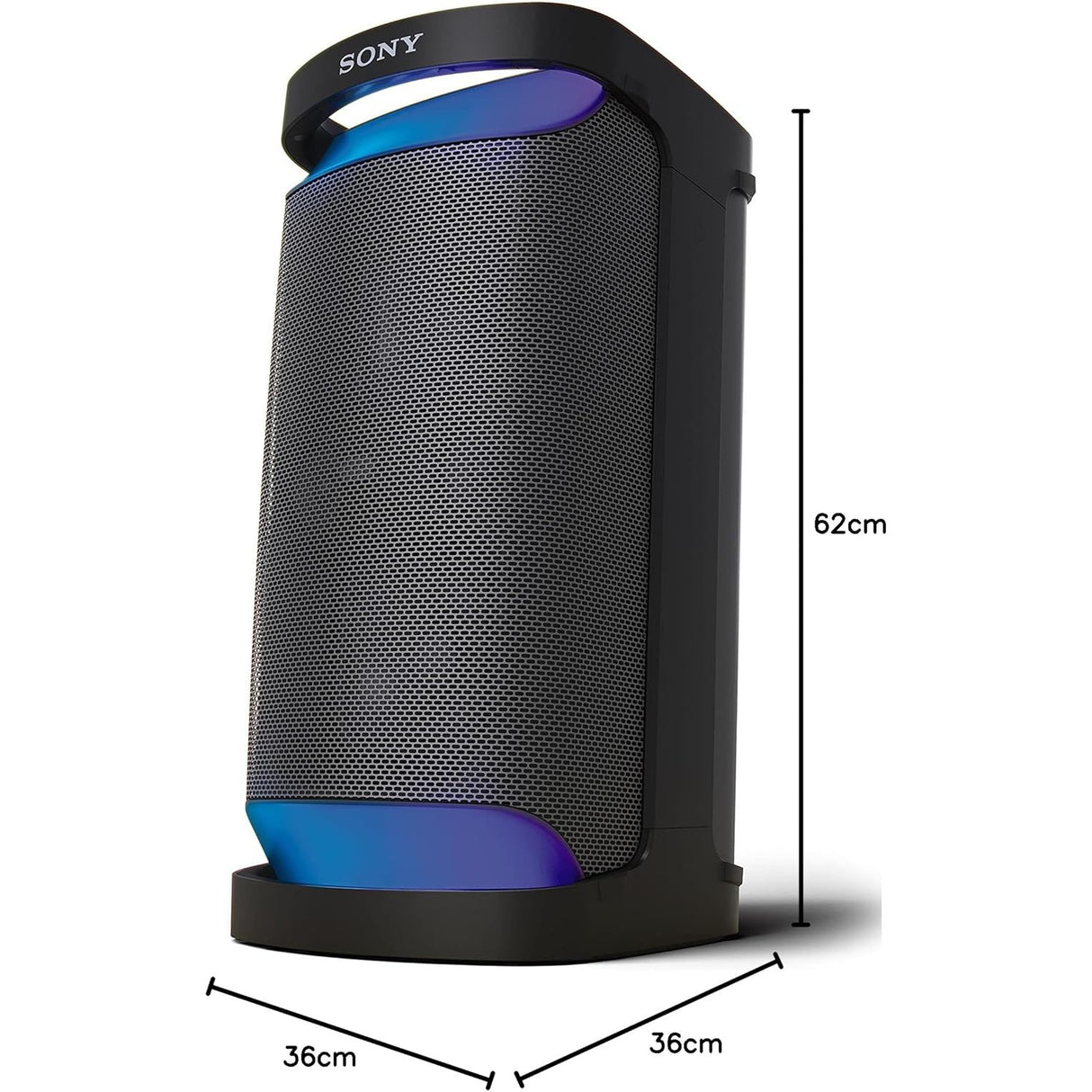 Sony SRS-XP500 Bluetooth Party Speaker - Black - Excellent