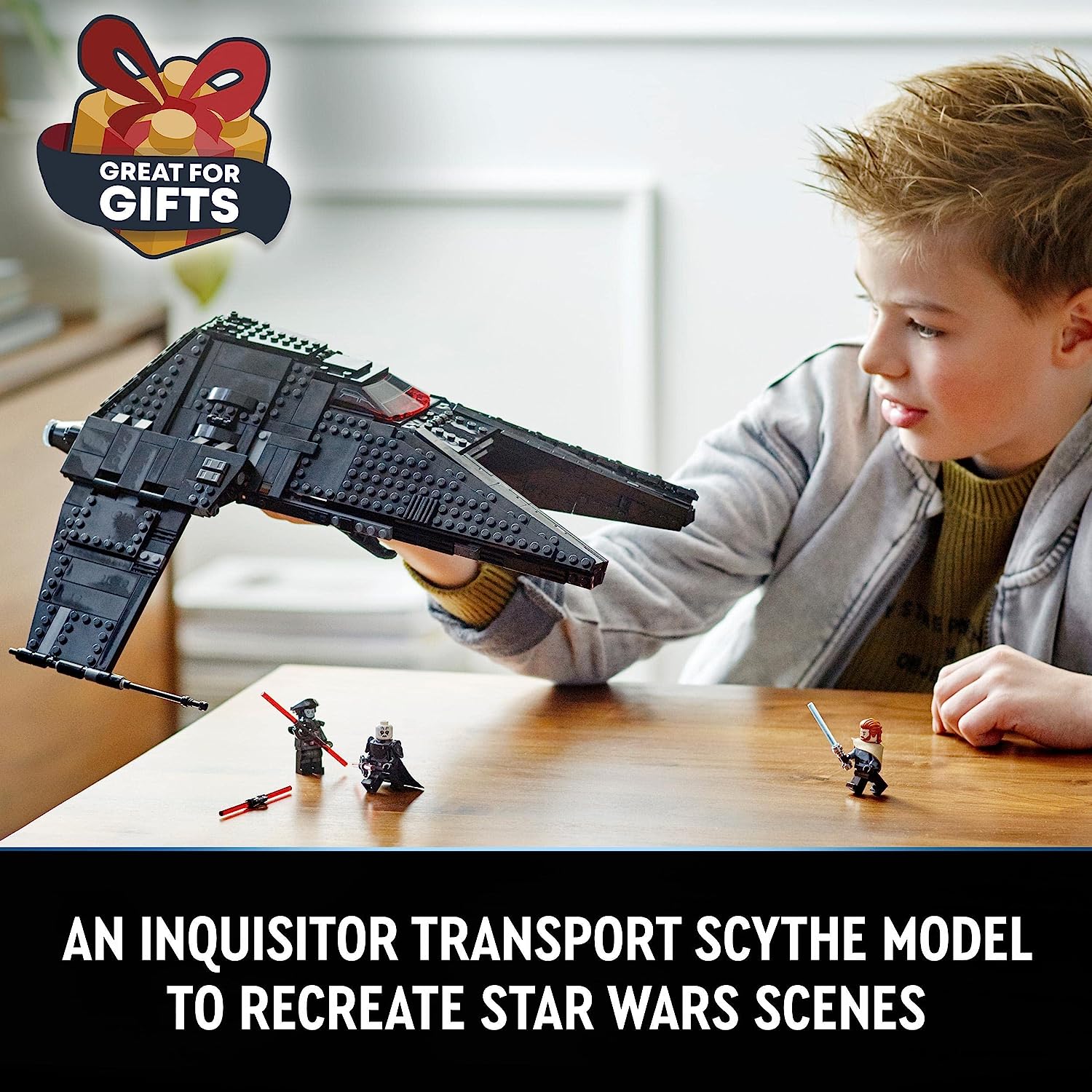 LEGO 75336 Star Wars Inquisitor Transport Scythe Toy Set - New