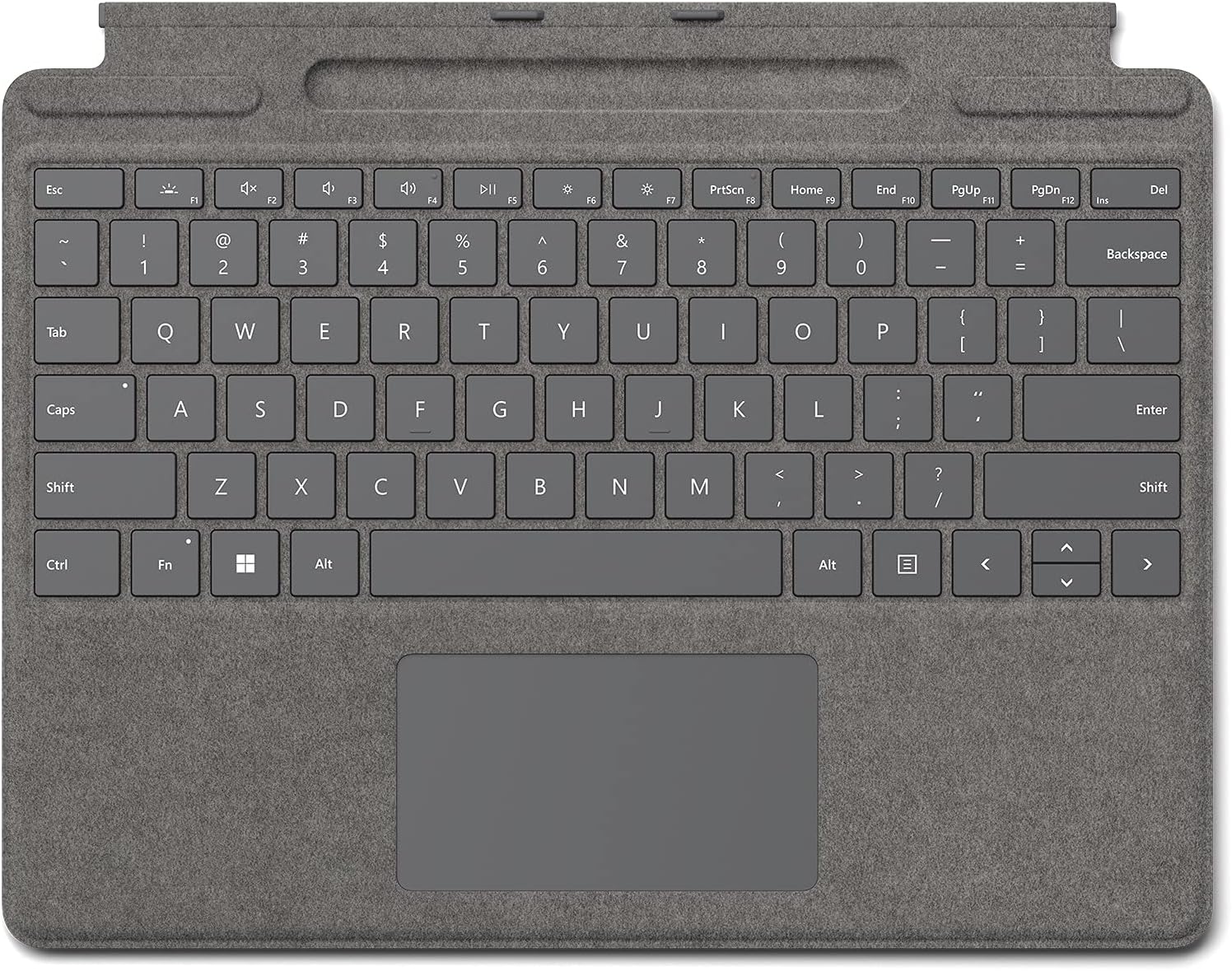 Microsoft Surface Pro X Signature Keyboard with Slim Pen - Grey