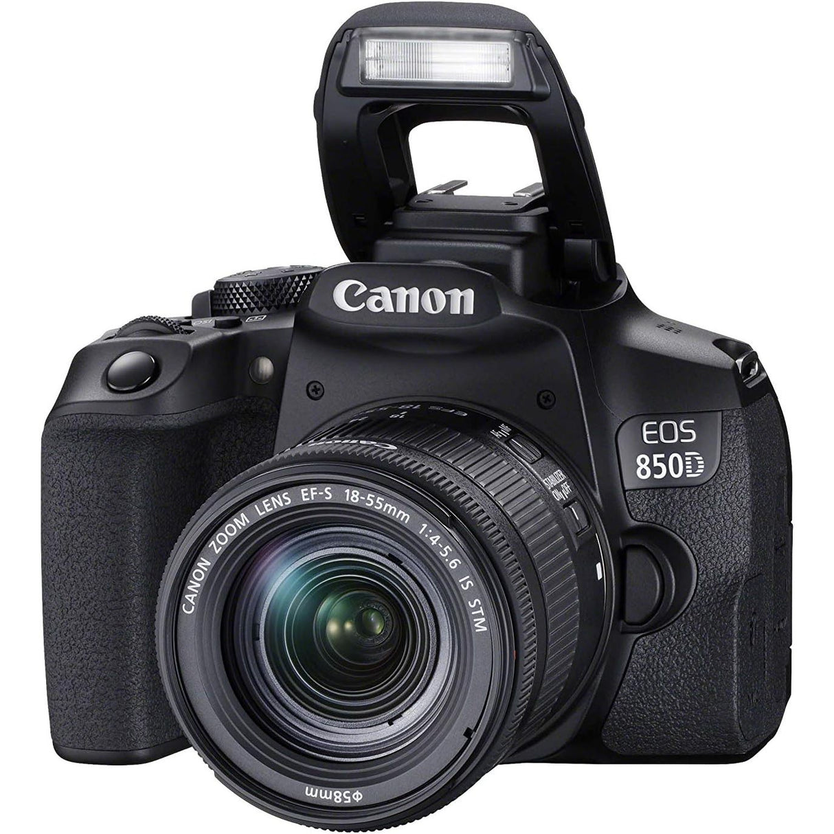 Canon EOS 850D Digital SLR Camera & EF-S 18-55mm f/4-5.6 IS STM Lens - Pristine