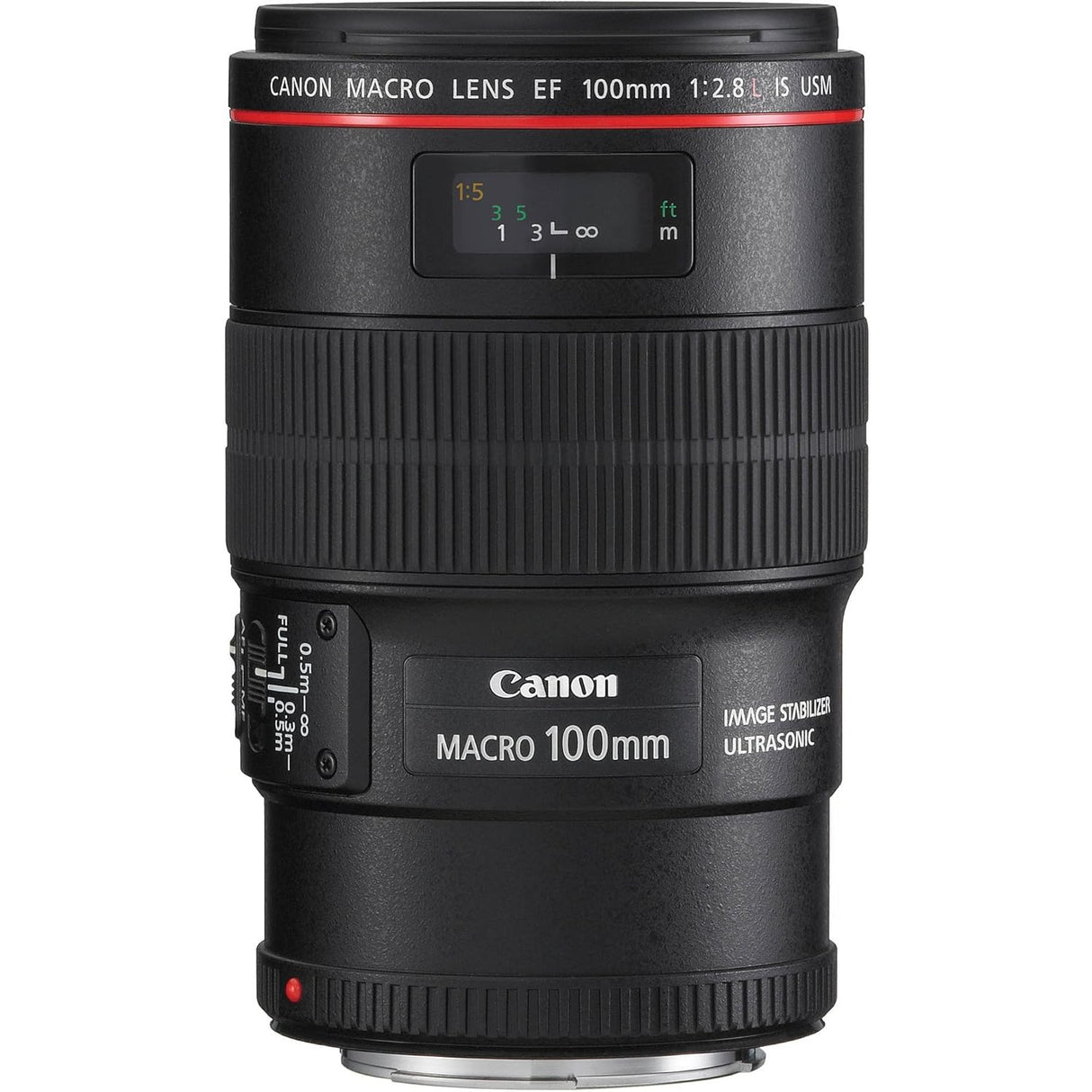 Canon EF 100mm f/2.8L Macro IS USM Lens - Pristine
