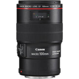 Canon EF 100mm f/2.8L Macro IS USM Lens - Pristine