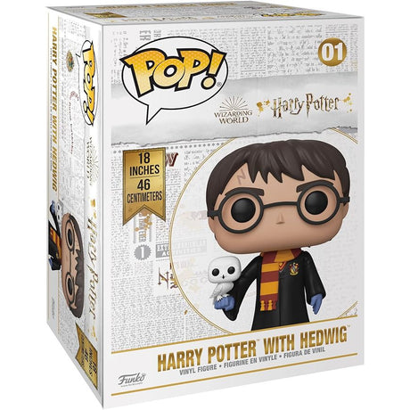 Funko Pop #01 - Harry Potter with Hedwig 18"