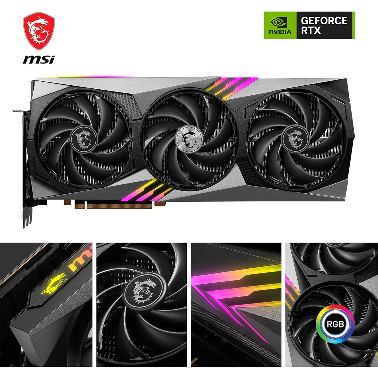 MSI GeForce RTX 4080 16GB Gaming X Trio Graphics Card - Pristine