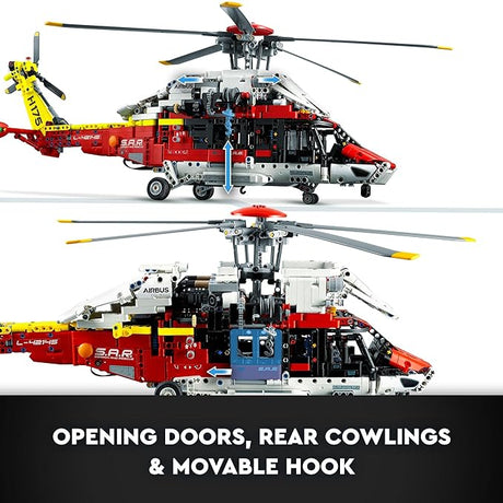 LEGO 42145 Technic Airbus H175 Rescue Helicopter - Pristine