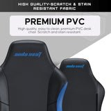 Anda Seat Luna Premium Large Gaming Chair - Black / Blue - Excellent