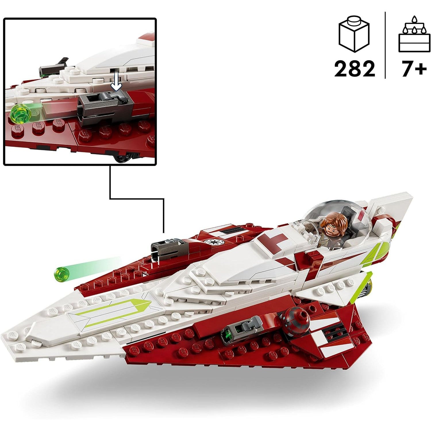 LEGO 75333 Star Wars Obi-Wan Kenobi’s Jedi Starfighter