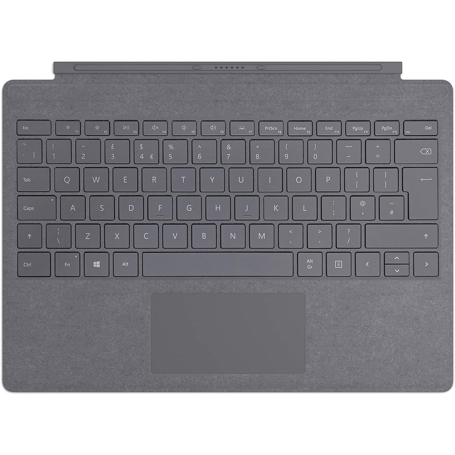 Microsoft Surface Pro Typecover - Alcantara Light Charcoal