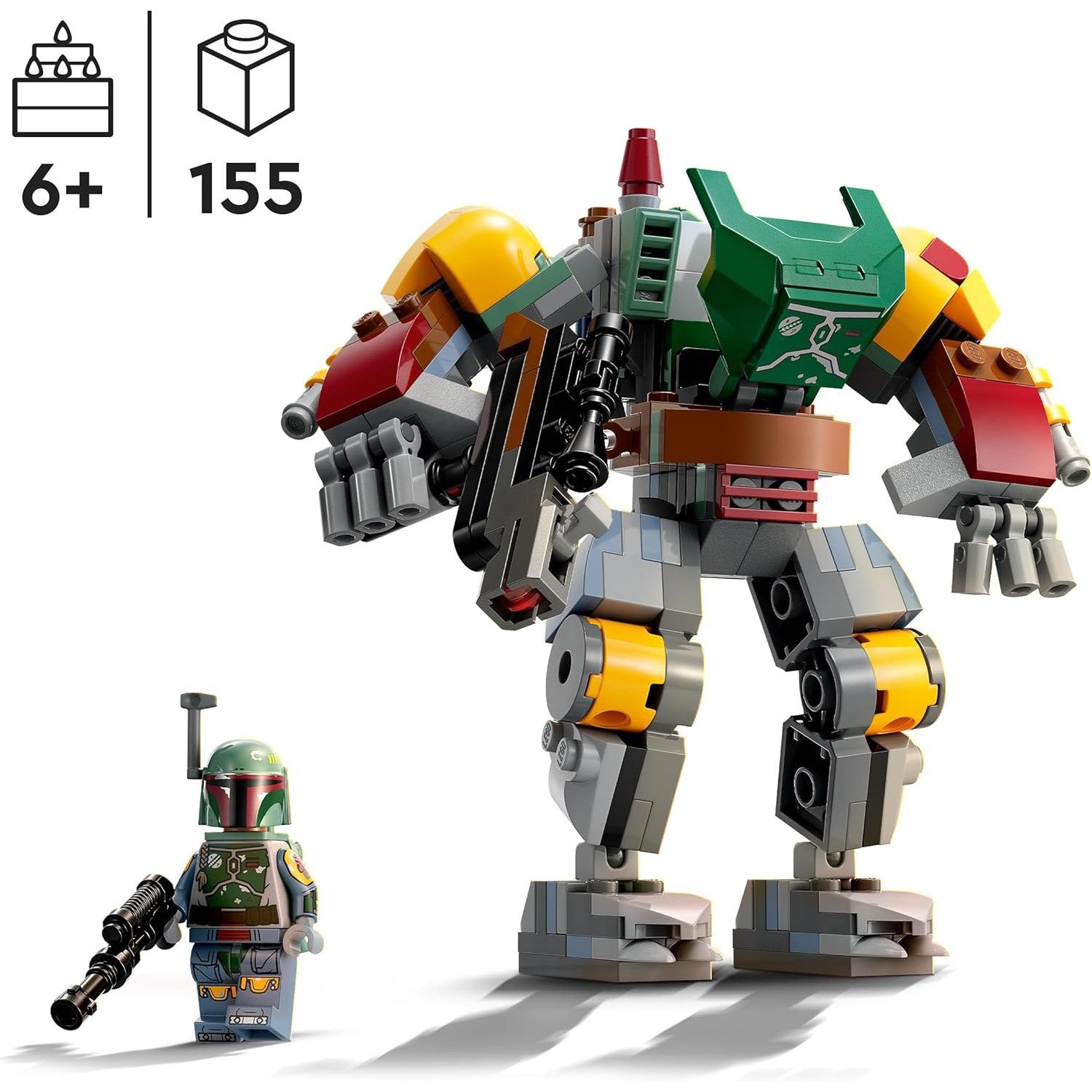 Lego 75369 Star Wars Boba Fett Mech Figure Building Toy Set