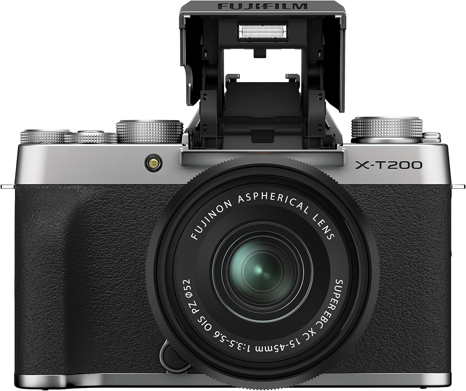 Fujifilm X-T200 Mirrorless Digital Camera - Dark Silver