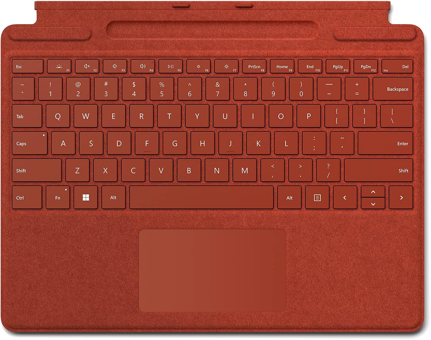 Microsoft Surface Pro M1725 Type Cover - Red - Pristine