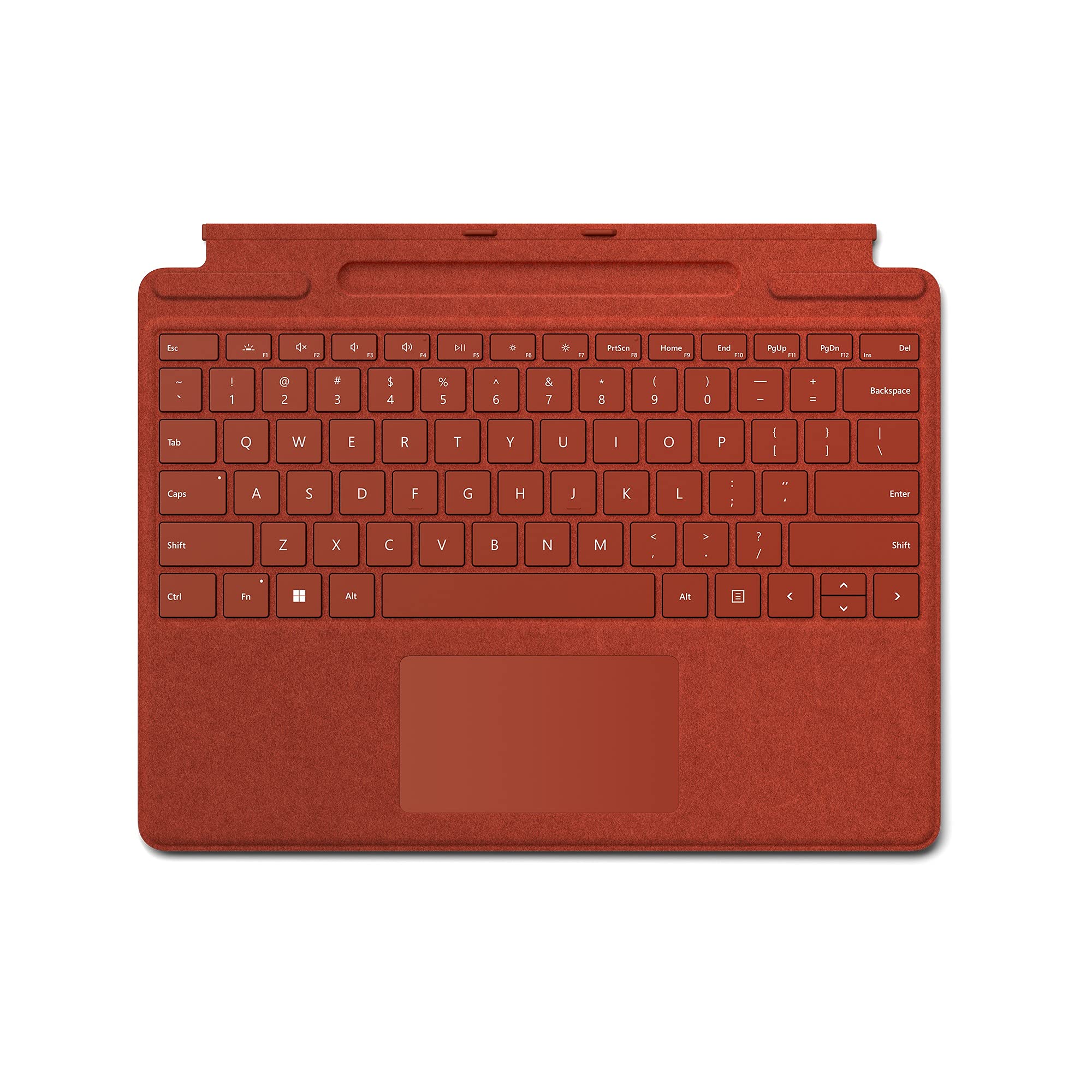 Microsoft Surface Pro X Signature Keyboard with Slim Pen 2 - Red - New