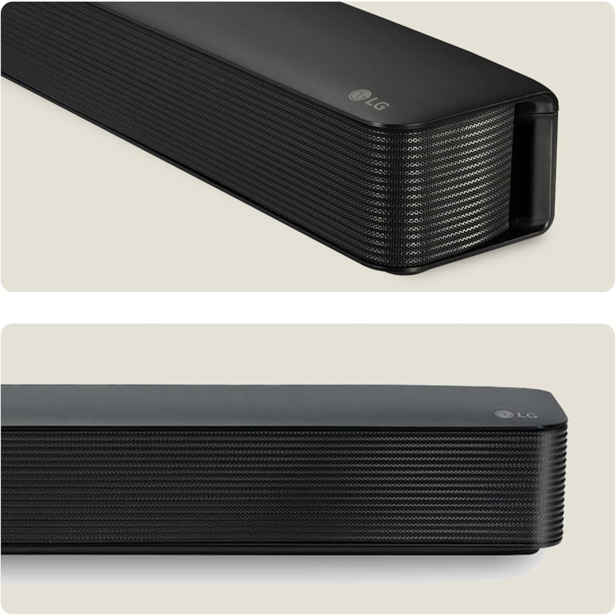 LG SQM1 2.0 Compact Sound Bar - Black - Good