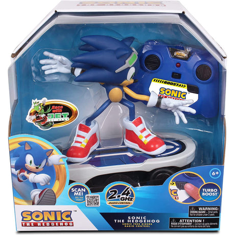 Sega Sonic The Hedgehog Radio Controlled Car - Blue