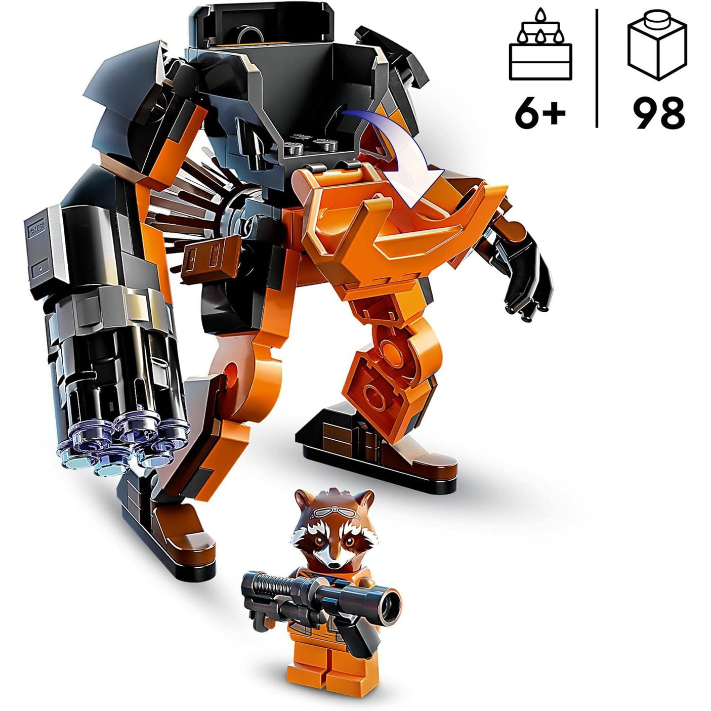 Lego 76243 Marvel Rocket Mech Armour