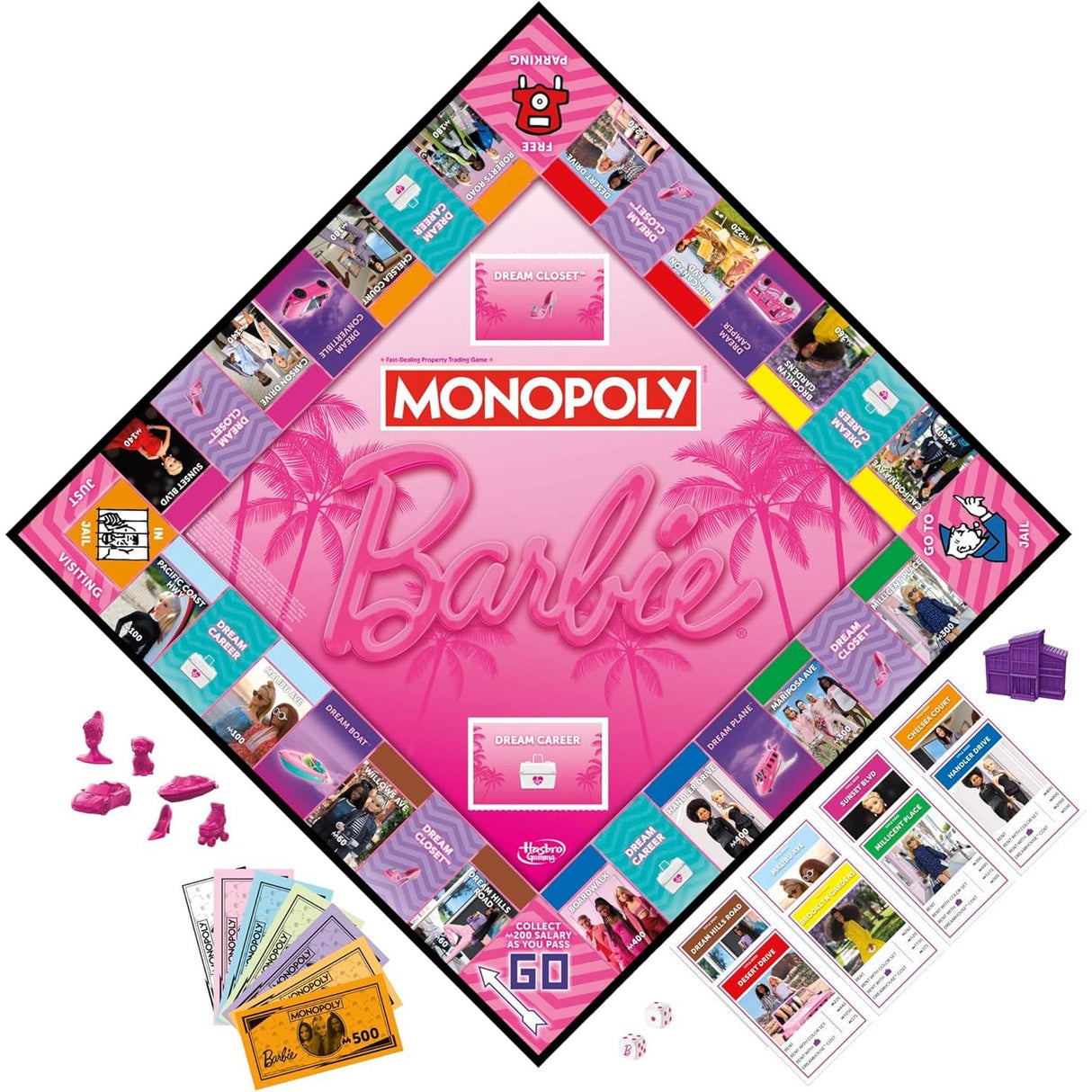 Monopoly: Barbie Edition Board Game