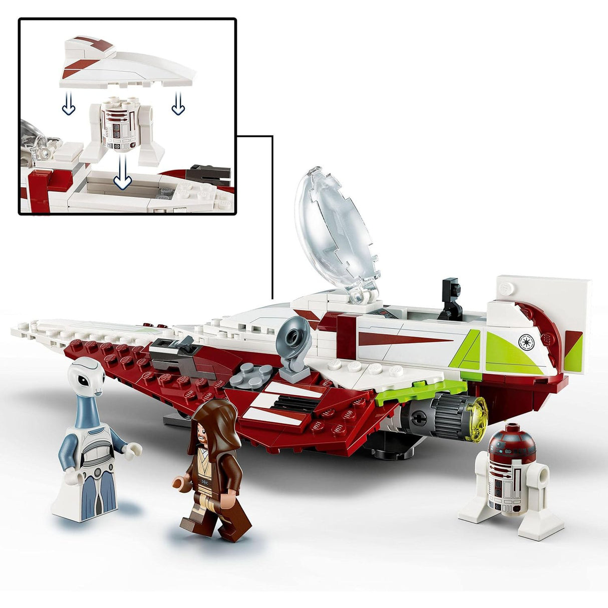 LEGO 75333 Star Wars Obi-Wan Kenobi’s Jedi Starfighter