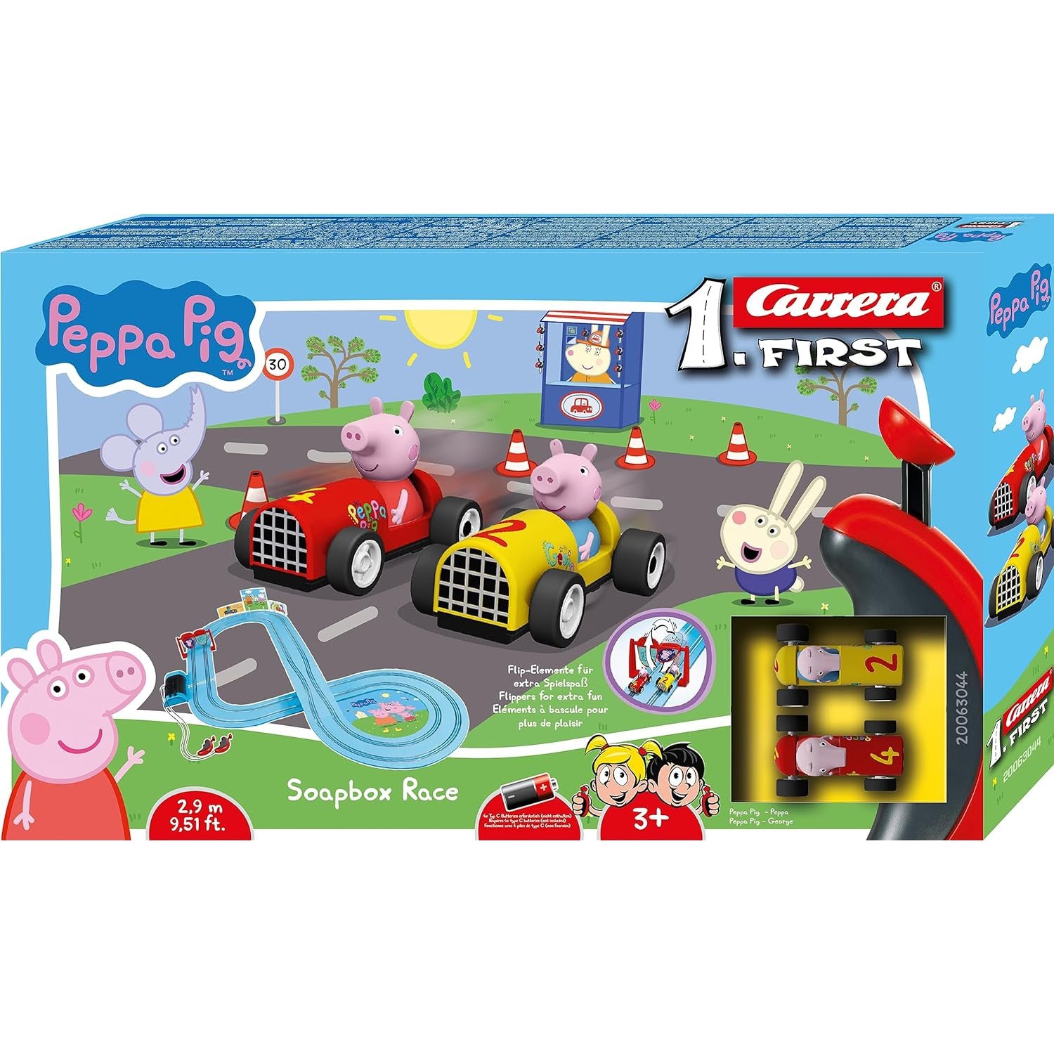 Peppa Pig Carrera First Soapbox Race - New