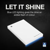 Seagate Game Drive 2TB for PS4 & PS5 - White -  Good