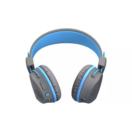 JLab JBuddies Studio Kids Wireless Headphones - Grey / Blue - Refurbished Pristine