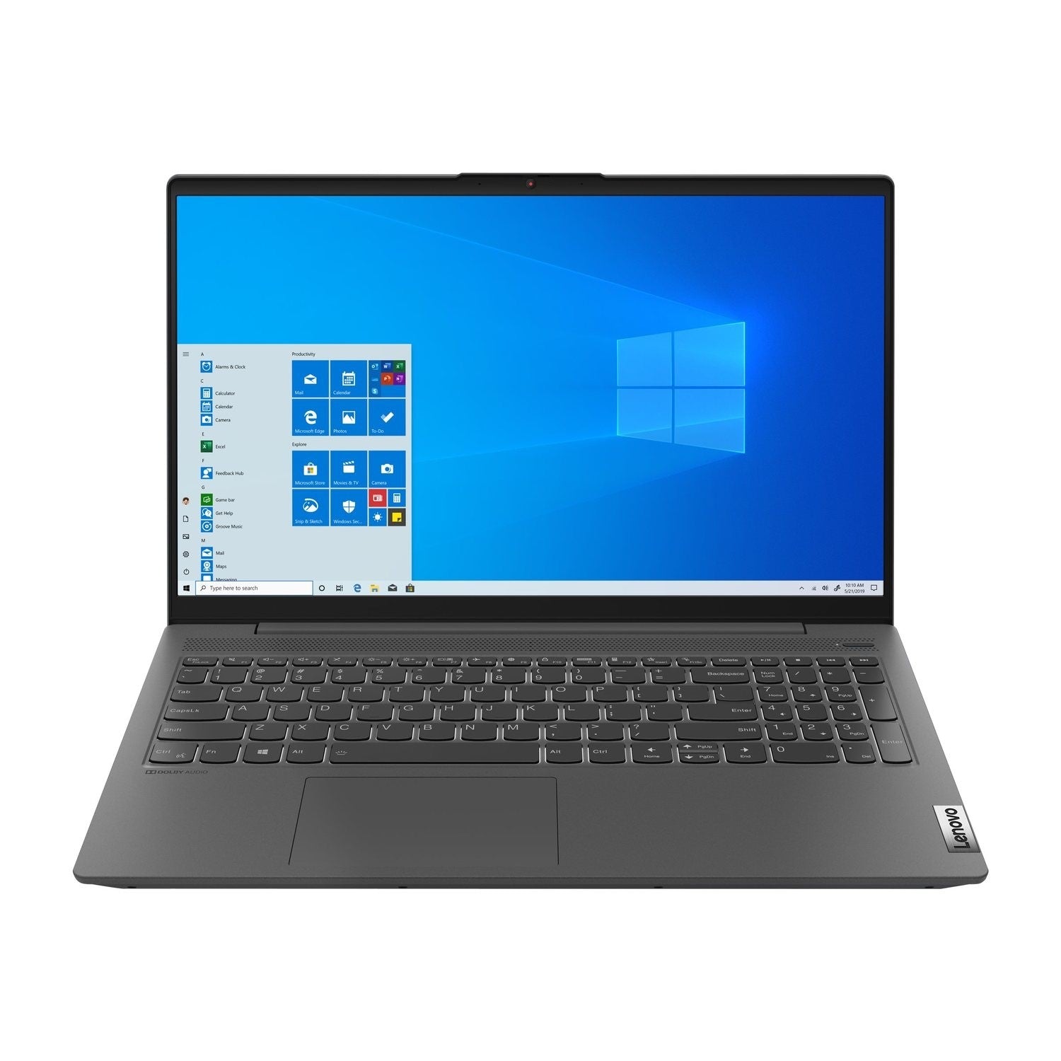 Lenovo Ideapad 5 15ITL05 Laptop, Intel Core i5, 8GB RAM, 256GB SSD, 15.6", Grey (82FG00X3UK)