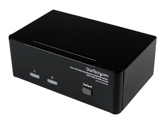 Startech	2 Port DVI/VGA USB/KVM Switch With Audio & USB Hub 2.0