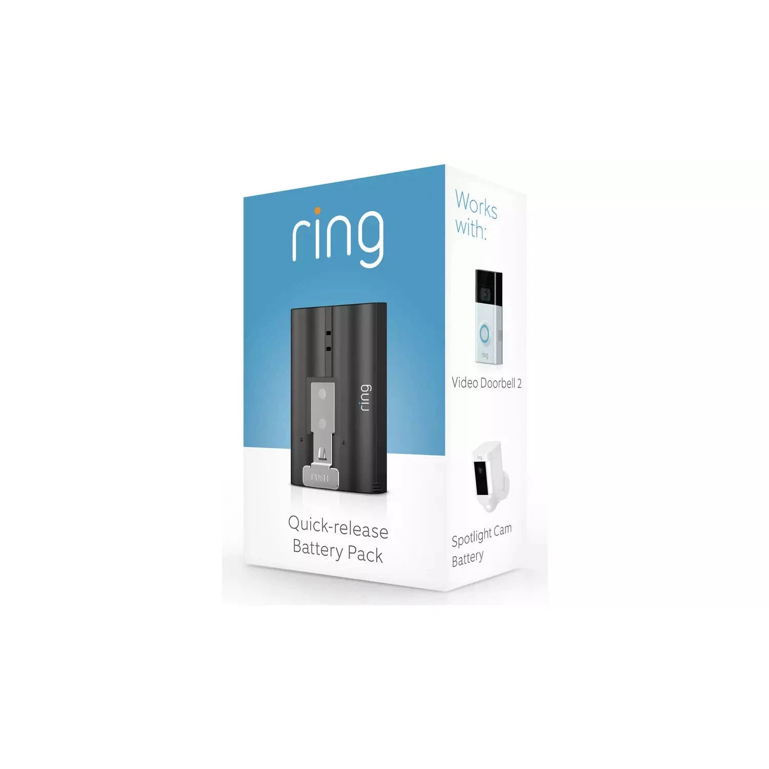 Ring 5AT3S3 Quick Release Battery Pack - Black