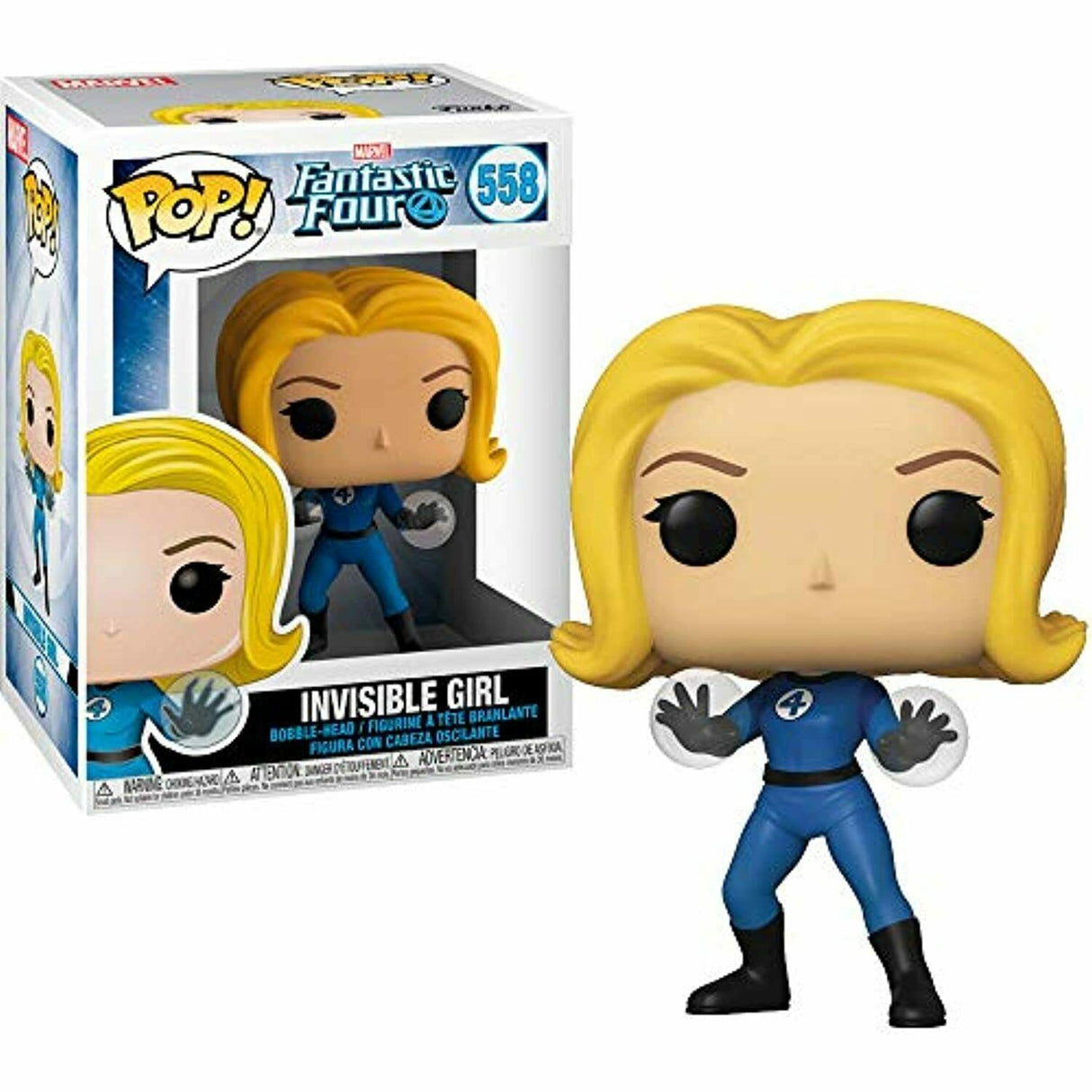 Funko Pop 558 - Marvel Fantastic Four - Invisible Girl