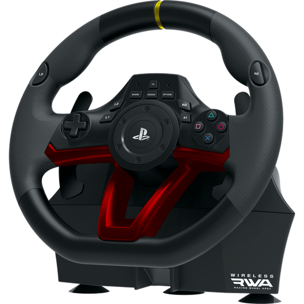 Hori Apex Steering Wheel and Pedals for PS4, PS3 & PC (PS4-142E) - Good