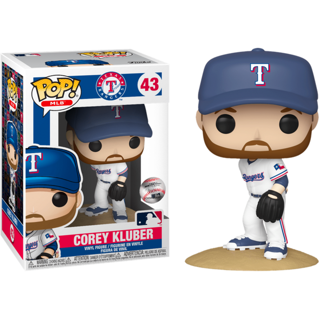 Funko Pop 43 - MLB - Texas Rangers - Corey Kluber